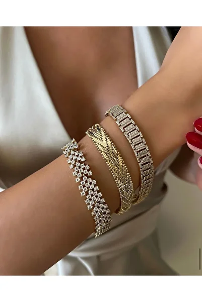 İNN JEWELLERY سوار XUPING مضاد للتشوه ومضاد للحساسية مع شكل زركونيوم (ضمان المستورد لمدة عامين)