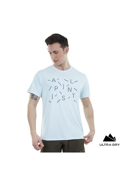 Alpinist تي شيرت Baseline Ultra Dry للرجال - تركواز - M