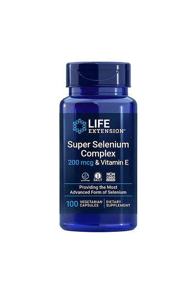 Life Extension مركب السيلينيوم الفائق، 100 كبسولة نباتية، 200 ميكروجرام