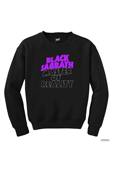 WAKHA Black Sabbath Master of Reality Black Sweatshirt