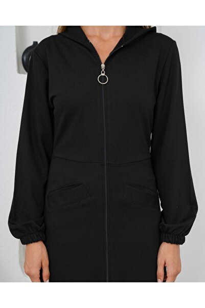 CİXAPLE Lycra Zippered Overcoat