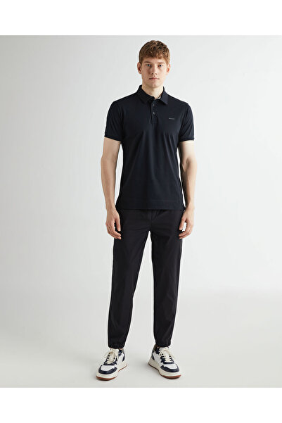 Gant Erkek Siyah Slim Fit Polo