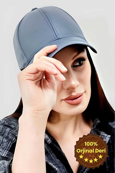 Uniquetrenders Καπέλο Unisex 100% Δερμάτινο Ρυθμιζόμενο Καπέλο Πλάτης