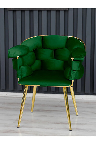 Rozexi Balon Çay Seti Tekli Koltuk Sandalye Berjer Oturma Odası Kafe Antre Ho...