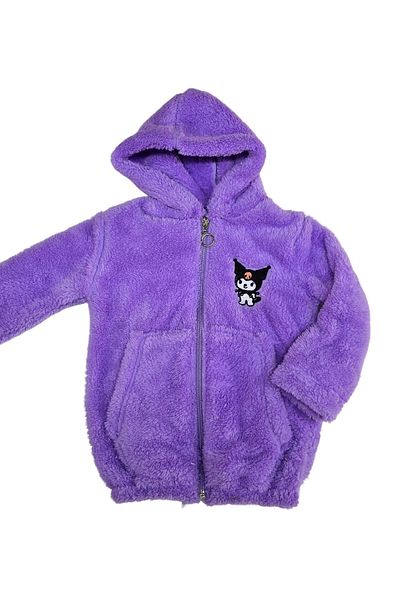 GOSH Lila Colored Hooded Zippered Children's Plush
