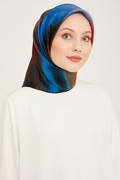 Armine Armi̇ne Silk Scarf 9017D (Twi̇ll) (Nostalgia)-01