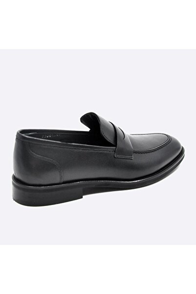 Fosco Hakiki Deri Günlük Erkek Ayakkabı Siyah 9810
