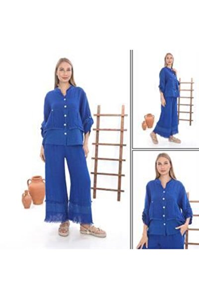 Bohem Stil ІТАЛІЙСЬКИЙ ФІСТО ДЕТАЛЬНИЙ ЛЬНЯНИЙ ПАНТАЛОН І КОСТЮМ