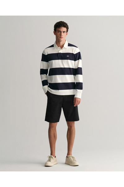 Gant Erkek Siyah Relaxed Fit Chino Şort