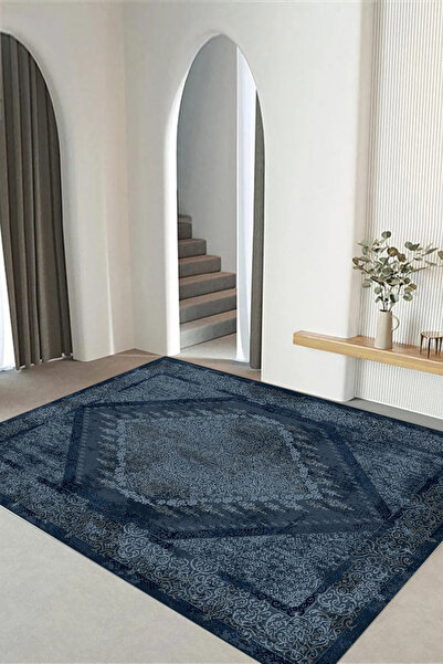 Viyana Home Dijital Kaymaz Taban Klasik Etnik Model Yıkanabilir Yolluk Mutfak...