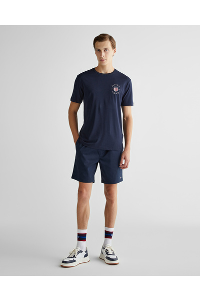 Gant Erkek Lacivert Regular Fit Şort