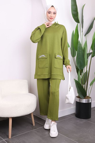 İmajButik Λάδι Πράσινη Πέτρα Τσέπης Λεπτομερές Σετ Oys
