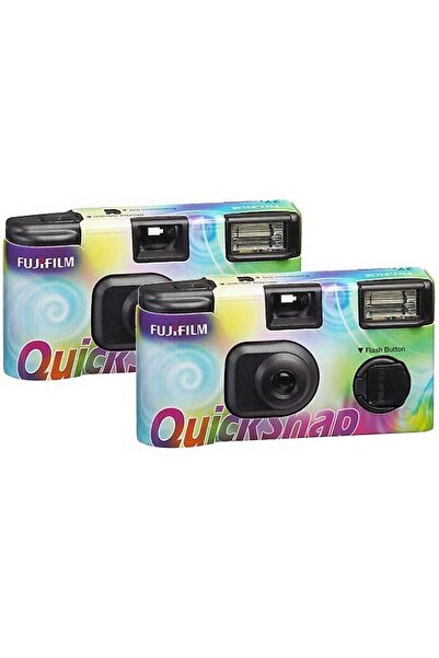 Fujifilm QuickSnap Flash 27 Poz Tek Kullanımlık Analog Fotoğraf Makinesi-2'li...