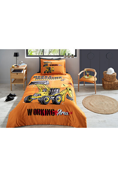 Özdilek Heavy Machine Single Fitted Sheet Duvet Cover Set