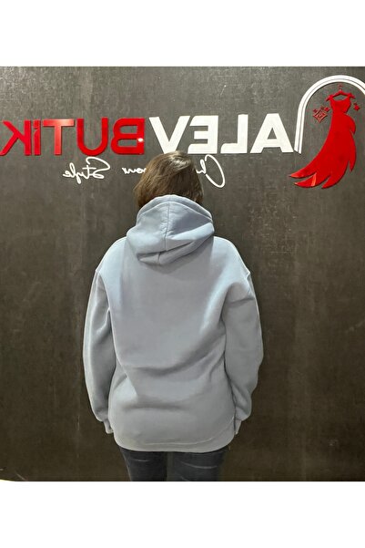 Marka Kapüşonlu 3 İplik Şardonlu Kalın Eşofman Takım