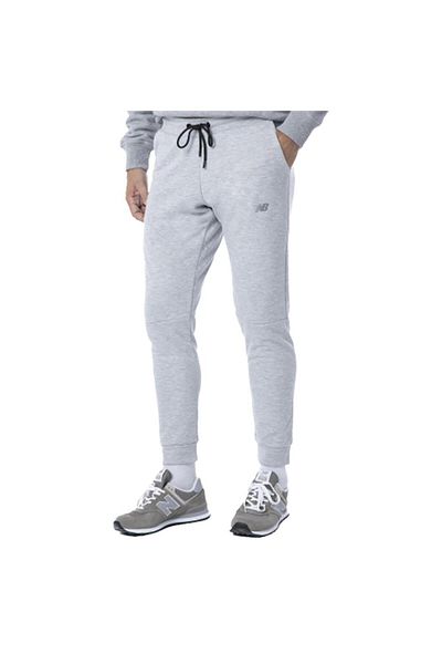 New Balance Ανδρικό γκρι αθλητικό παντελόνι Lifestyle - Mnp3804-ag