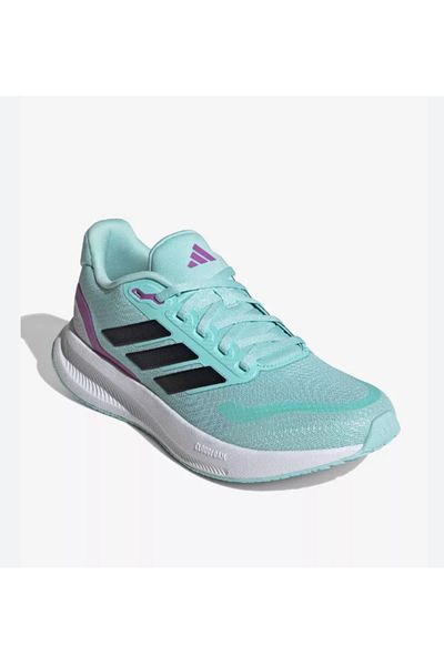 adidas Dámské šněrovací texturované běžecké boty - Runfalcon 5 W Ie8824