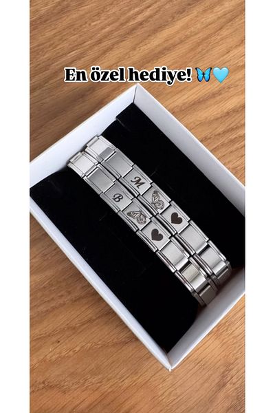 Çelik Nomination Couple Bracelet - Best Gift