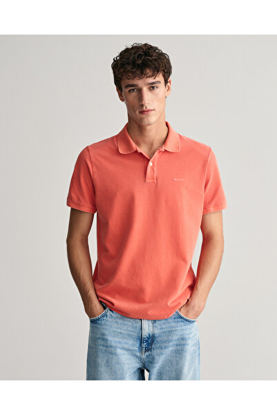 Gant Erkek Turuncu Regular Fit Polo