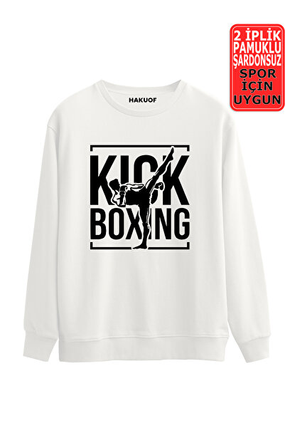 hakuof Hanorac imprimat Kickboxing unisex - 2 fire