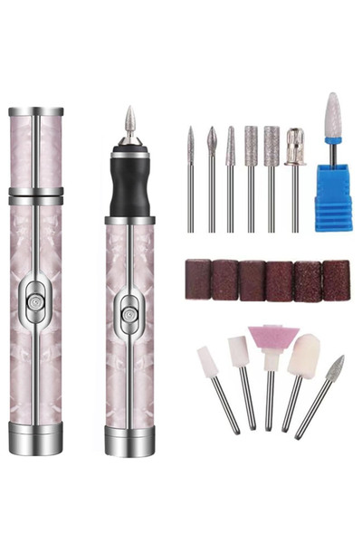 Riddex Yeni Nesil 13 in 1 Tırnak Frezesi ve Şarjlı Törpü Seti, Manikür Pedikü...