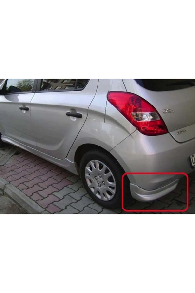 HasAkman Hyundai İ20 2009-2013 Arka Flap Sağ Sol Parlak Siyah Plastik