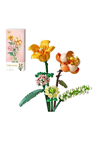 AYVİ STORE 456 Parça yap poz Renkli Çiçek Buketi - Yetişkinler Için Yaratıcı ...