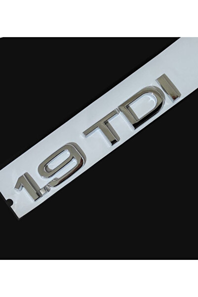 EDEXPORT Audi 1.9TDI Yazısı - Audi 1.9TDİ Bagaj Yazı Arma Logo