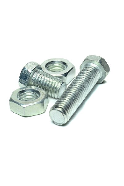 ilta Life M10x30 Metrik Civata + Somun Altı Köşe DIN 933 AKB 10 Adet