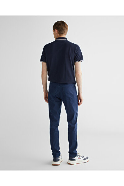 Gant Erkek Lacivert Slim Fit Pantolon