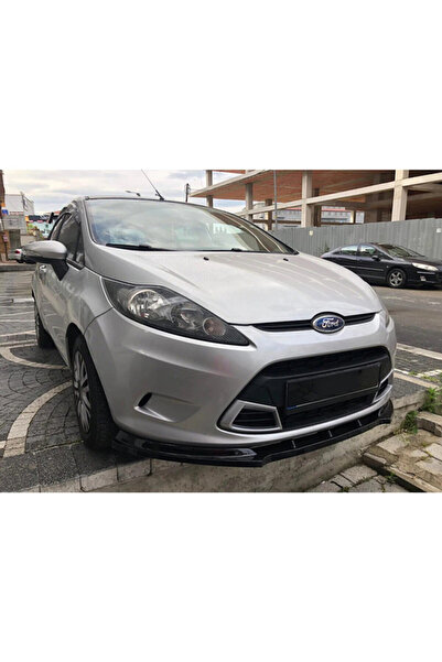 HasAkman Ford Fiesta Makyajsız Ön Lip Plastik Parlak Siyah