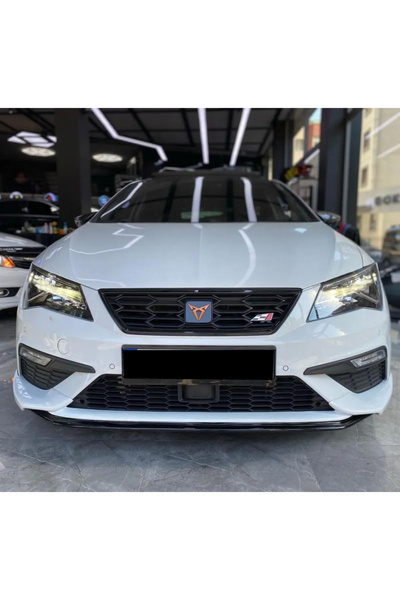HasAkman Seat Leon Mk3.5 Fr Dynamic Ön Ek Karlık Mat Siyah Plastik 2017-2020