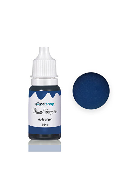 Getshopmini Mum Boyası Mum Renklendirici Sıvı Pigment Boya 15ml Renk Seçmeli