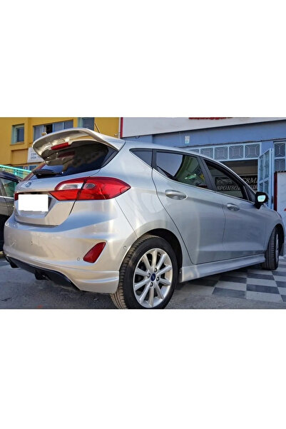 HasAkman Ford Fiesta Mk7 Difüzör Arka Difizör Parlak Siyah Plastik 2018+