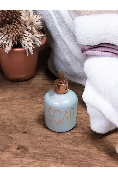 Kitchen Dream Bronze Covered Soap Printed Soap Holder Bathroom Kitchen Glass Soap Holder