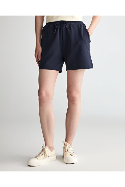 Gant Kadın Lacivert Regular Fit Şort