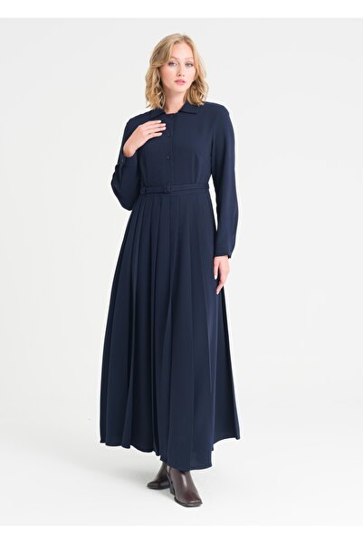 Armağan Rochie plisată și cu centură