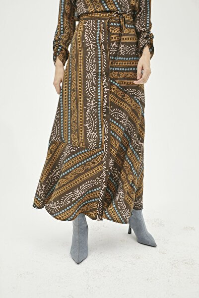 Pilea Samba Front Buttoned Skirt