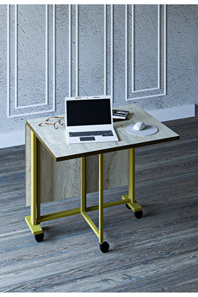 Fahrettin Küçük Combo Katlanır Çalışma Masası Yemek Masası Mutfak Masası Ofis...