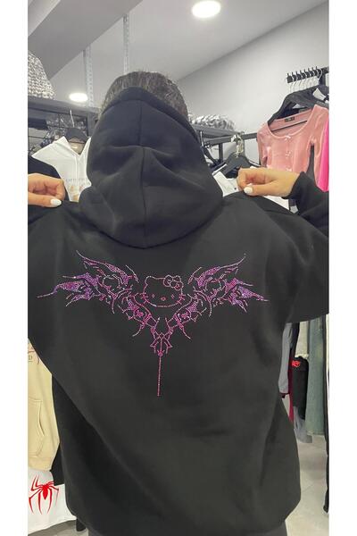 Crystall2m Crystalline Pink Hello Kitty Hoodie