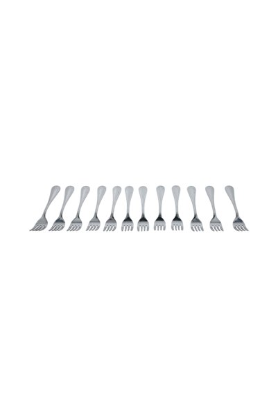 News Corpo 12-Piece Stainless Steel Dessert Fork Set