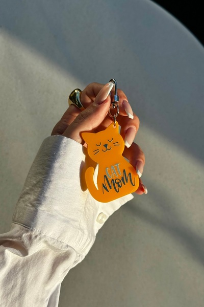 klovi Cat Mom Anahtarlık ve Çanta Aksesuarı