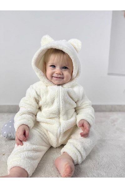 Bebesev Welsoft Plush Unisex Winter Baby Sleeping Bag - Zippered Children's Costume