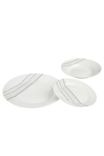 Secret de Gourmet 18-Piece Porcelain Dinnerware Set 154269