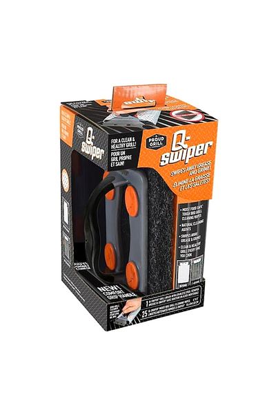 Q-Swiper 26-Piece Stainless Steel Barbecue Grill Surface Cleaner Kit