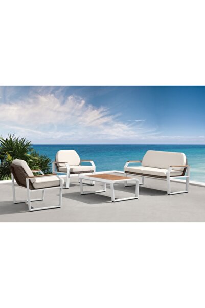 Higold طقم مقاعد Teakman عالي الجودة ومتين مكون من 4 قطع