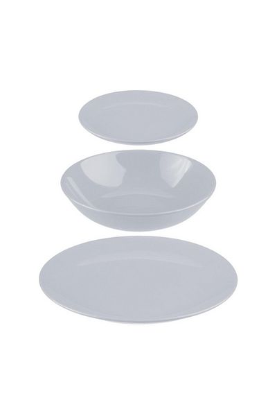 Secret de Gourmet 18-Piece Round Shape Colorama Dinnerware Set
