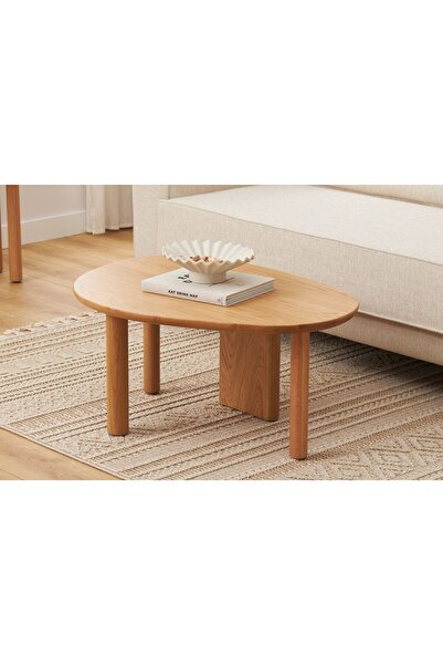 Normod Mandel Masif Meşe Orta Sehpa Small