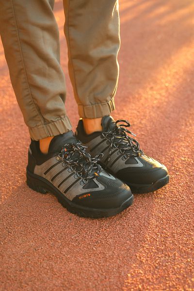 Riccon Ανδρικά παπούτσια Trekking Smoked Black0012115