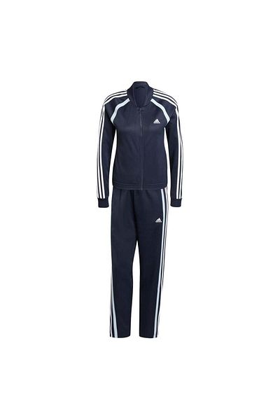 adidas W Teamsport Ts Ix1107 Women's Legınk/White Sports Tracksuit Set